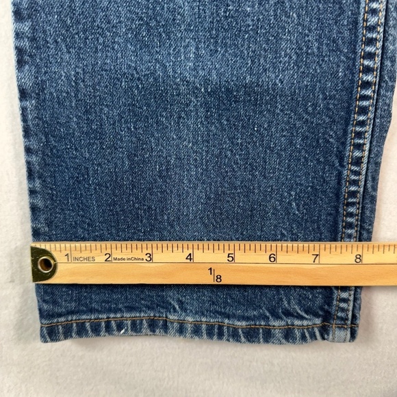 Levis Jeans Womens 6 Blue 515 Bootcut Mid Rise Medium Wash - Picture 9 of 11
